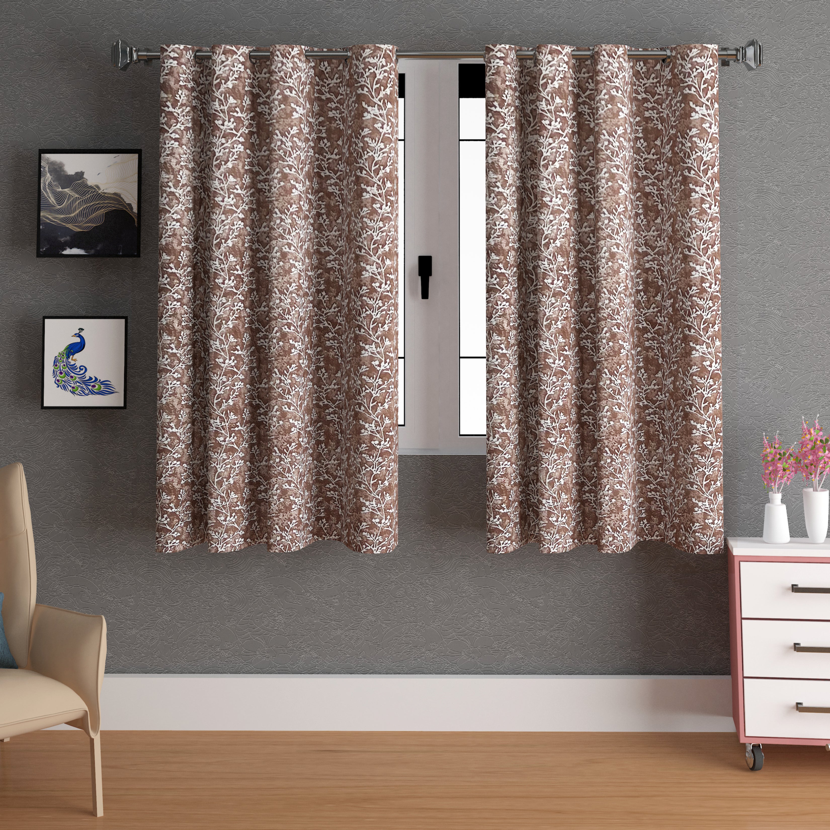 Lunar Days Full Moon Eyelet Curtain