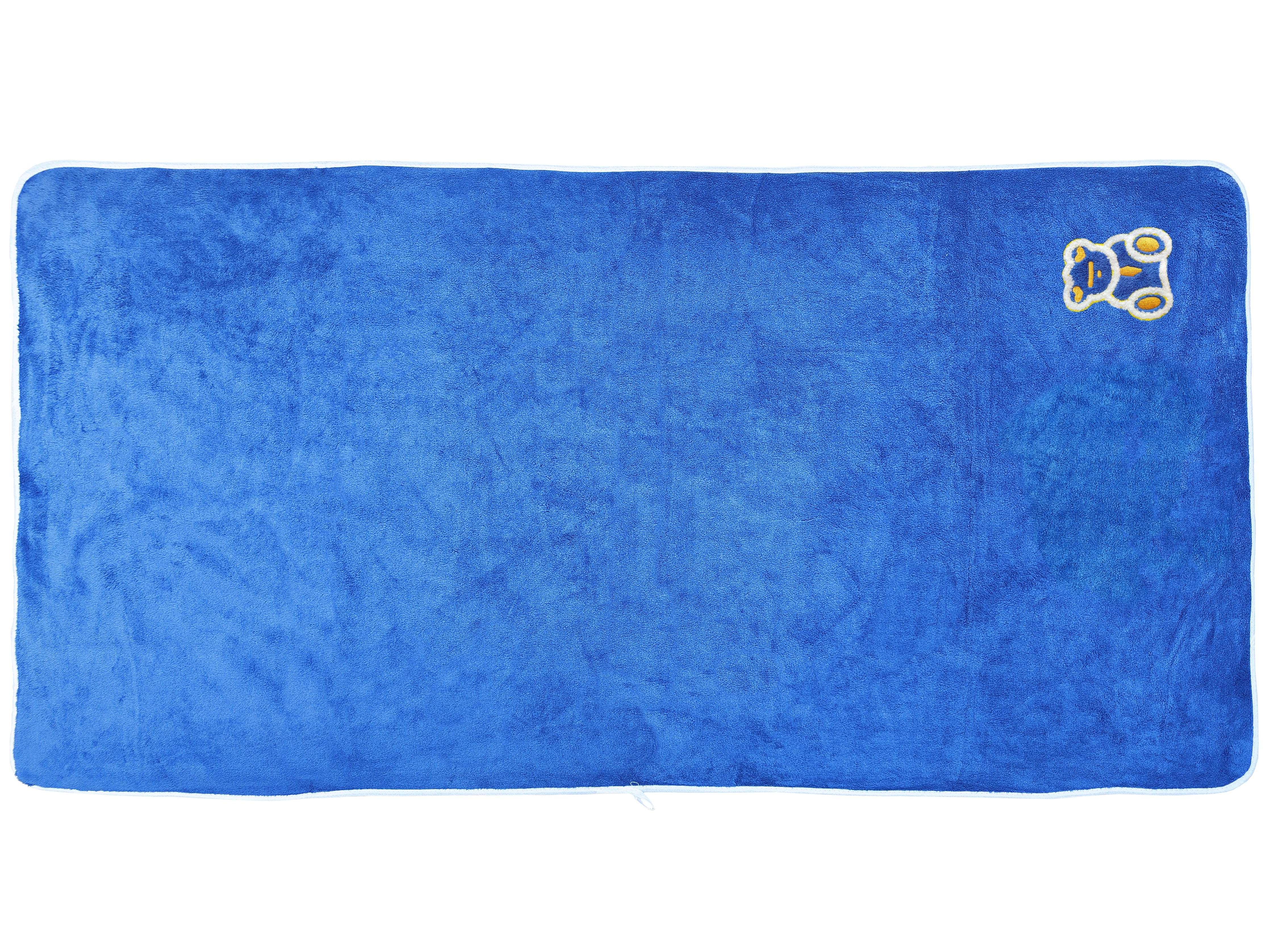 Lunar Days 350 GSM Microfiber Kids Bath Towel with Hanging Loop