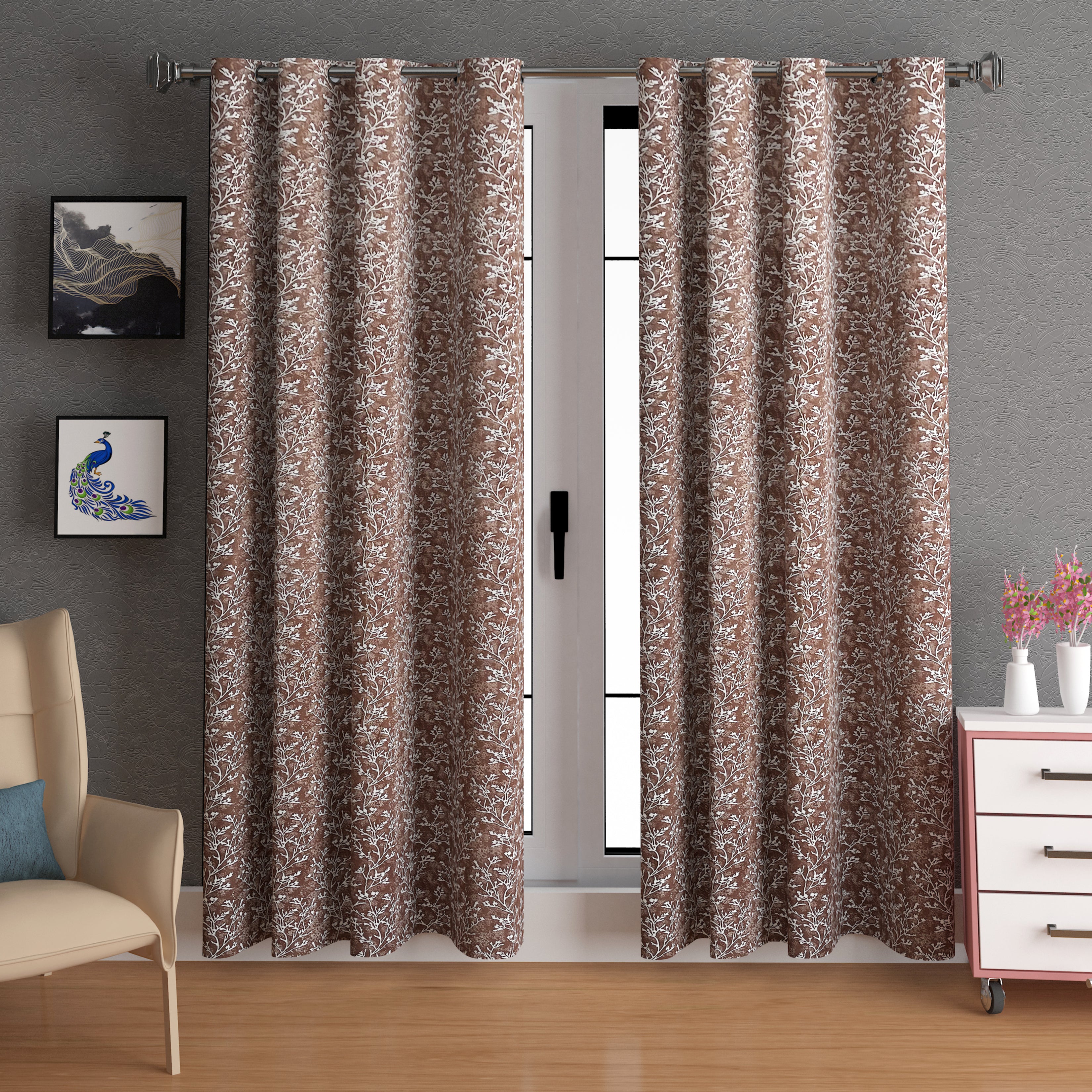 Lunar Days Full Moon Eyelet Curtain