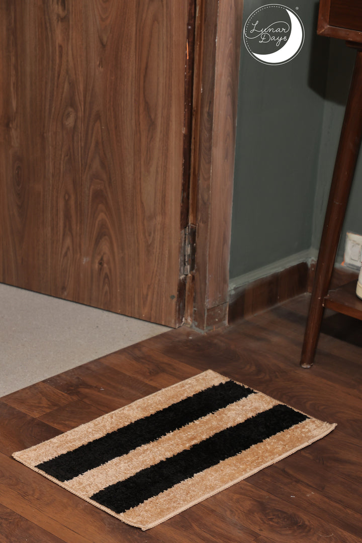 Lunar Days Microfiber Soft Anti Slip Water Absorbent Door Mat | Bath Mat Size: 36*56 CM