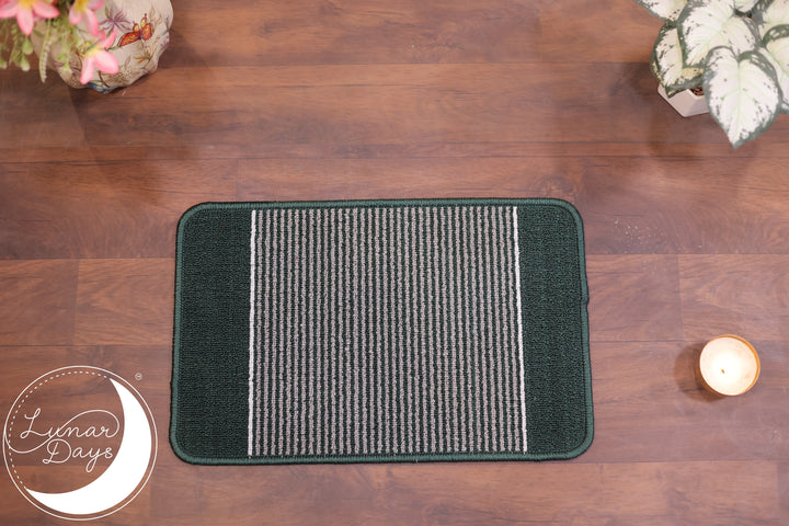 Lunar Days Microfiber Soft Anti Slip Water Absorbent Door Mat | Bath Mat Size: 36*56 CM