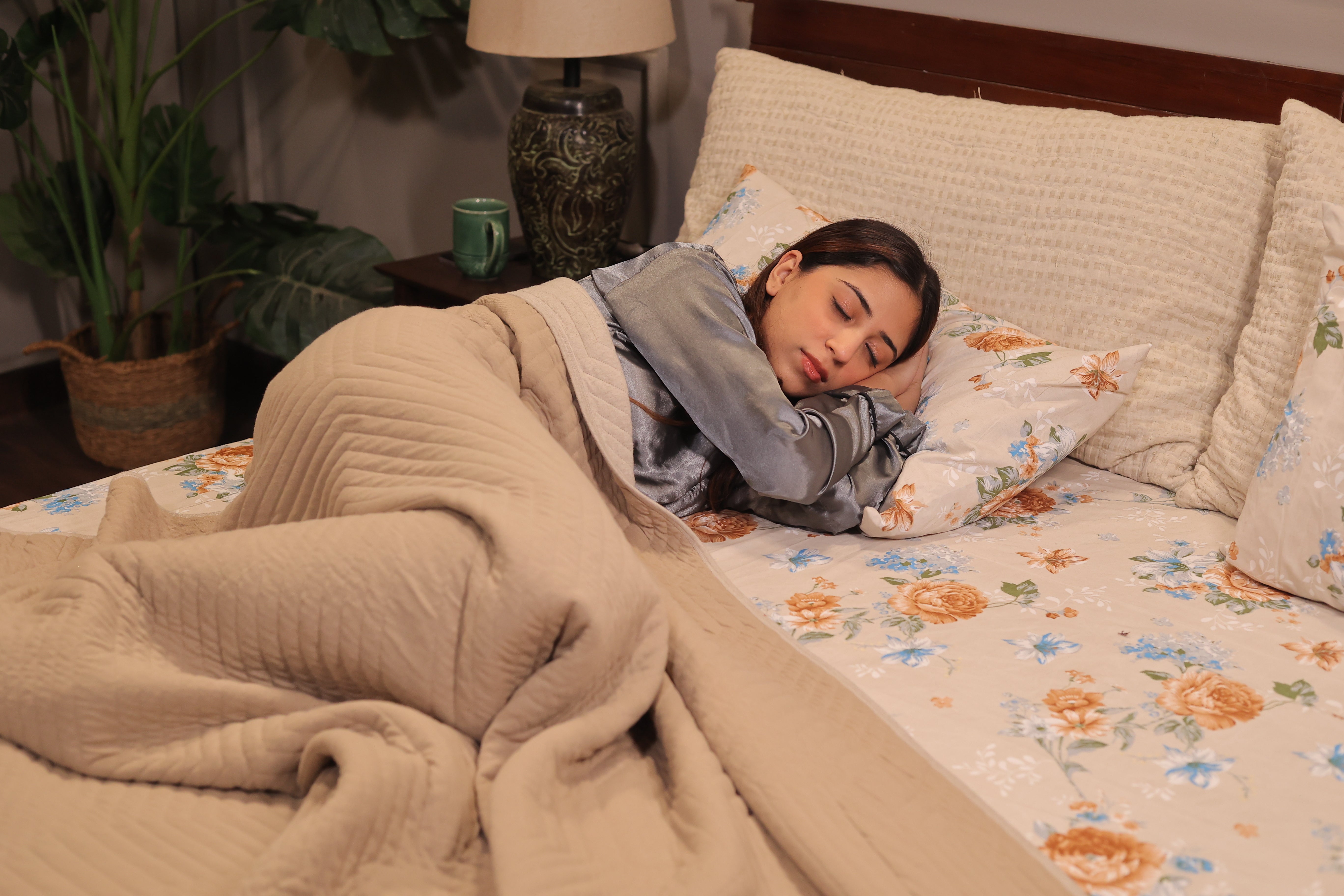 Lunar Days 200 TC Premium Microfiber Double Bedsheet with 2 Pillow Cover Breathable, Wrinkle Resistance, Durable & Fade Resistant