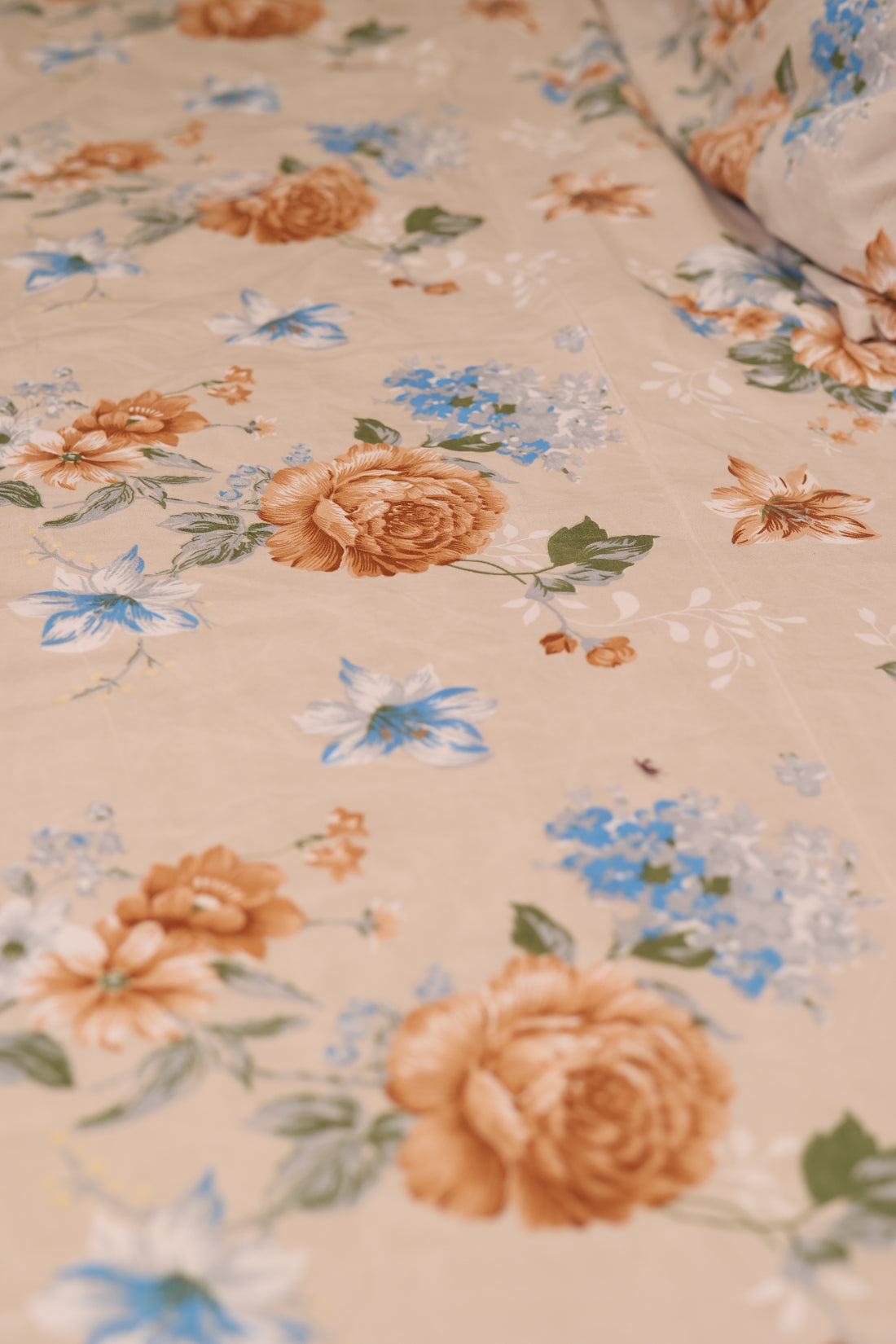 Lunar Days 200 TC Premium Microfiber Double Bedsheet with 2 Pillow Cover Breathable, Wrinkle Resistance, Durable & Fade Resistant
