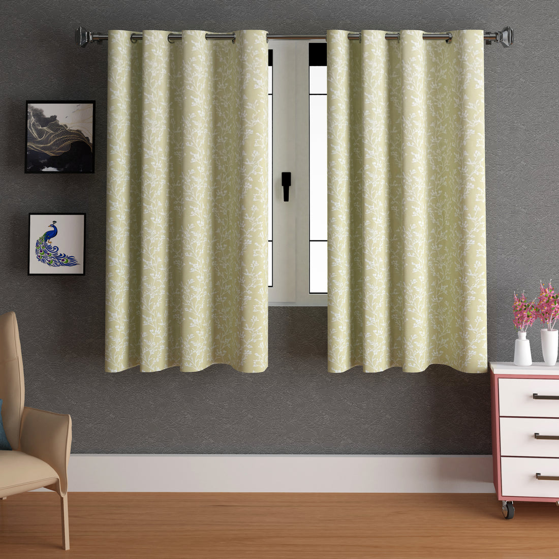 Lunar Days Full Moon Eyelet Curtain