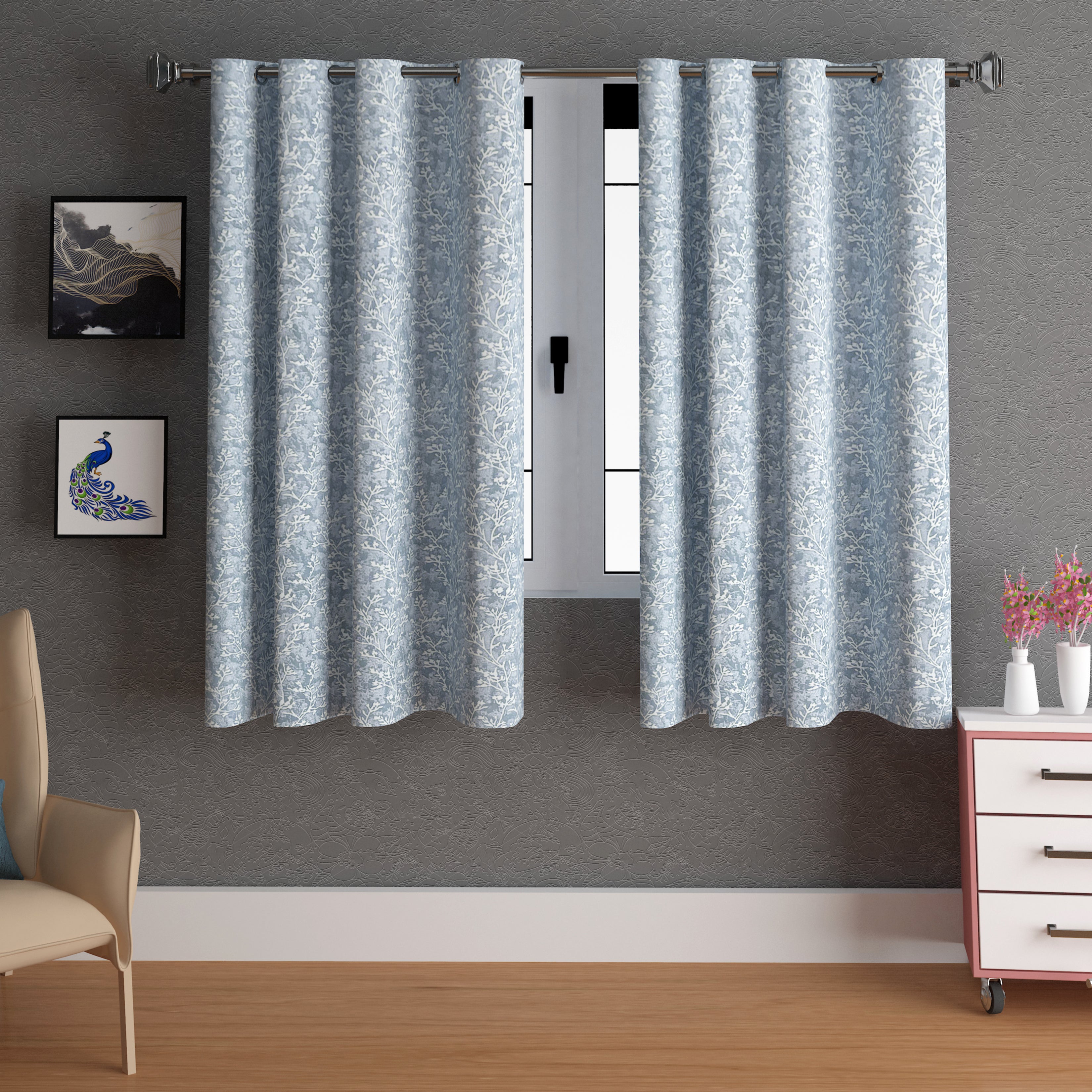 Lunar Days Full Moon Eyelet Curtain